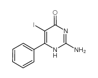 cas no 72943-43-2 is 2-AMINO-5-IODO-6-PHENYL-4(1H)-PYRIMIDINONE