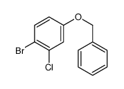 cas no 729590-57-2 is 4-Benzyloxy-1-bromo-2-chloro-benzene