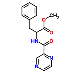 cas no 73058-37-4 is Methyl N-(2-pyrazinylcarbonyl)phenylalaninate