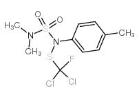 cas no 731-27-1 is dichloro-N-[(dimethylamino)sulphonyl]fluoro-N-(p-tolyl)methanesulphenamide