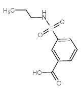 cas no 7326-75-2 is 3-(N-Propylsulfamoyl)benzoic acid