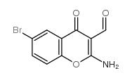 cas no 73262-04-1 is 2-amino-6-bromo-3-formylchromone
