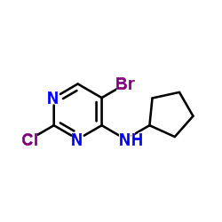cas no 733039-20-8 is 5-broMo-2-chloro-N-cyclopentylpyriMidin-4-aMine