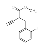 cas no 7346-46-5 is methyl (2S)-3-(2-chlorophenyl)-2-cyano-propanoate