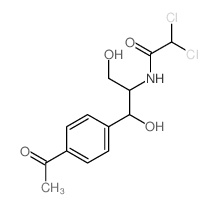 cas no 735-52-4 is Acetamide,N-[(1R,2R)-2-(4-acetylphenyl)-2-hydroxy-1-(hydroxymethyl)ethyl]-2,2-dichloro-