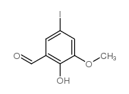 cas no 7359-14-0 is 2-Hydroxy-5-iodo-3-methoxybenzaldehyde