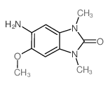 cas no 73778-95-7 is 5-amino-6-methoxy-1,3-dimethyl-1,3-dihydro-2H-benzimidazol-2-one(SALTDATA: 1HCl 1.3H2O)