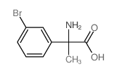 cas no 7399-36-2 is Benzeneacetic acid, a-amino-3-bromo-a-methyl-
