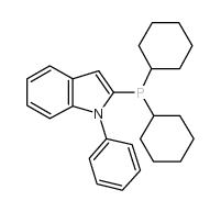 cas no 740815-36-5 is 2-(Dicyclohexylphosphino)-1-phenylindole