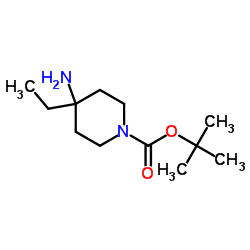 cas no 741687-07-0 is tert-Butyl 4-amino-4-ethylpiperidine-1-carboxylate