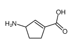 cas no 74201-88-0 is 1-Cyclopentene-1-carboxylicacid,3-amino-(9CI)
