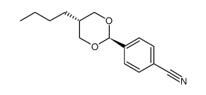 cas no 74240-65-6 is trans-4-(5-Butyl-1,3-dioxane-2-yl)benzenenitril