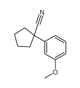 cas no 74316-83-9 is 1-(3-METHOXYPHENYL)CYCLOPENTANECARBONITRILE