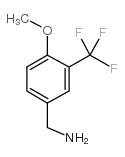 cas no 743408-04-0 is 4-Methoxy-3-(Trifluoromethyl)Benzylamine