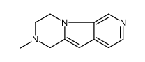 cas no 743466-54-8 is Pyrido[4,3:4,5]pyrrolo[1,2-a]pyrazine, 1,2,3,4-tetrahydro-2-methyl- (9CI)