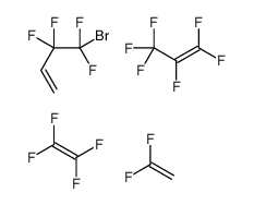 cas no 74398-72-4 is 4-bromo-3,3,4,4-tetrafluorobut-1-ene,1,1-difluoroethene,1,1,2,3,3,3-hexafluoroprop-1-ene,1,1,2,2-tetrafluoroethene