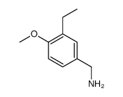 cas no 744185-65-7 is Benzenemethanamine, 3-ethyl-4-methoxy- (9CI)