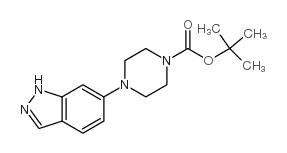 cas no 744219-43-0 is tert-Butyl 4-(1H-indazol-6-yl)piperazine-1-carboxylate