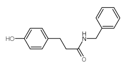 cas no 74454-78-7 is 3-(4-HYDROXYPHENYL)N-BENZYLPROPIONAMIDE&