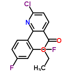 cas no 745833-19-6 is Ethyl 6-chloro-2-(2,4-difluorophenyl)nicotinate