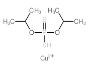 cas no 7481-27-8 is Copper,bis[O,O-bis(1-methylethyl) phosphorodithioato-kS,kS']-, (SP-4-1)-