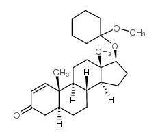 cas no 7483-09-2 is 17-(1-methoxycyclohexyl)oxy-10,13-dimethyl-4,5,6,7,8,9,11,12,14,15,16,17-dodecahydrocyclopenta[a]phenanthren-3-one