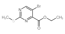 cas no 74840-38-3 is ETHYL 5-BROMO-2-(METHYLTHIO)PYRIMIDINE-4-CARBOXYLATE