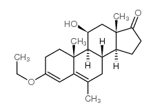 cas no 74915-66-5 is 3-ETHOXY-6-METHYL-3,5-ANDROSTADIENE-11-BETA-OL-17-ONE