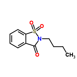 cas no 7499-96-9 is 2-butyl-1,1-dioxo-1,2-benzothiazol-3-one