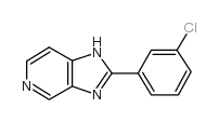 cas no 75007-93-1 is 2-(3-Chlorophenyl)-1H-imidazo(4,5-c)pyridine