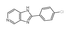 cas no 75007-94-2 is 2-(4-Chlorophenyl)-1H-imidazo(4,5-c)pyridine