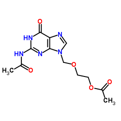 cas no 75128-73-3 is 9-[(2-Acetoxyethoxy)methyl]-acetylguanine