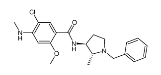 cas no 752154-64-6 is N-[(2S,3R)-1-benzyl-2-methylpyrrolidin-3-yl]-5-chloro-2-methoxy-4-(methylamino)benzamide