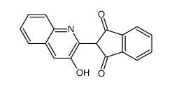 cas no 75216-45-4 is 2-(3-Hydroxy-2-quinolyl)-1,3-indandione