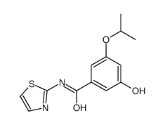 cas no 752242-28-7 is 3-hydroxy-5-propan-2-yloxy-N-(1,3-thiazol-2-yl)benzamide