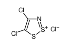 cas no 75318-43-3 is 4,5-dichloro-1,2,3-dithiazolylium chloride
