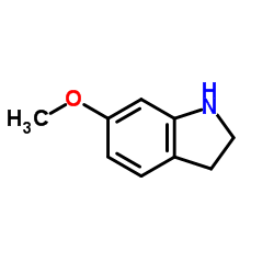 cas no 7556-47-0 is 6-methoxy-2,3-dihydro-1h-indole