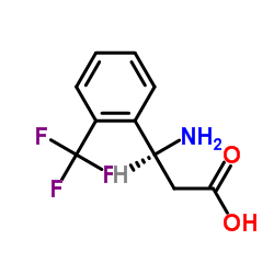 cas no 755749-11-2 is (S)-3-Amino-3-(2-(trifluoromethyl)phenyl)propanoic acid
