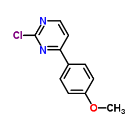cas no 75634-04-7 is 2-Chloro-4-(4-methoxyphenyl)pyrimidine