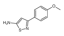 cas no 75907-55-0 is 3-(4-METHOXYPHENYL)ISOTHIAZOL-5-AMINE