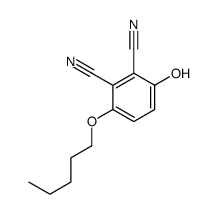 cas no 75941-30-9 is 3-hydroxy-6-pentoxybenzene-1,2-dicarbonitrile