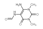 cas no 7597-60-6 is Formamide,N-(6-amino-1,2,3,4-tetrahydro-1,3-dimethyl-2,4-dioxo-5-pyrimidinyl)-