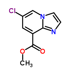 cas no 760144-55-6 is IMidazo[1,2-a]pyridine-8-carboxylic acid, 6-chloro-, Methyl ester