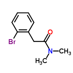 cas no 76016-35-8 is 2-(2-Bromophenyl)-N,N-dimethylacetamide