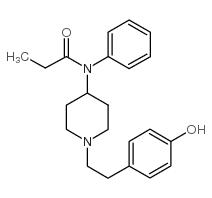 cas no 76107-53-4 is N-[1-[2-(4-hydroxyphenyl)ethyl]piperidin-4-yl]-N-phenylpropanamide