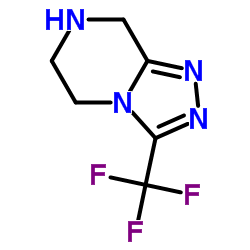 cas no 762240-92-6 is 3-(Trifluoromethyl)-5,6,7,8-tetrahydro-[1,2,4]triazolo[4,3-a]pyrazine hydrochloride