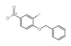cas no 76243-24-8 is 1-(Benzyloxy)-2-fluoro-4-nitrobenzene