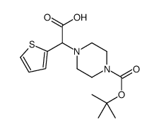 cas no 763109-79-1 is 1-Boc-4-(carboxy-thiophen-2-yl-methyl)-piperazine
