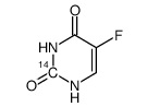 cas no 766-63-2 is 5-fluorouracil, [2-14c]