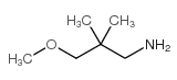 cas no 767264-22-2 is 3-METHOXY-2,2-DIMETHYLPROPYLAMINE